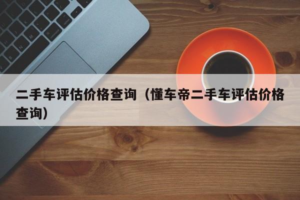二手车评估价格查询（懂车帝二手车评估价格查询）