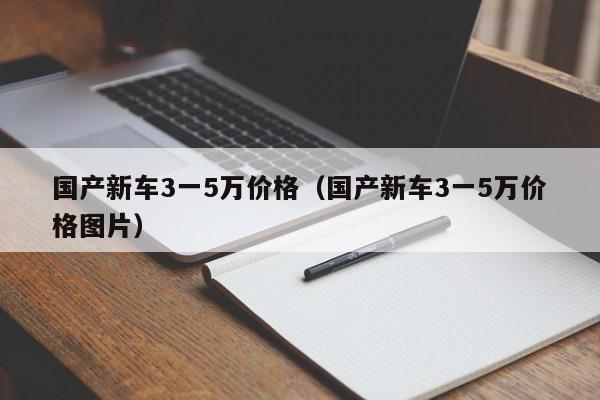 国产新车3一5万价格（国产新车3一5万价格图片）